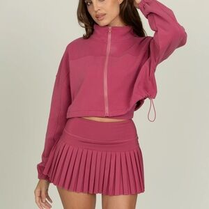 Pleated Pink Skirt